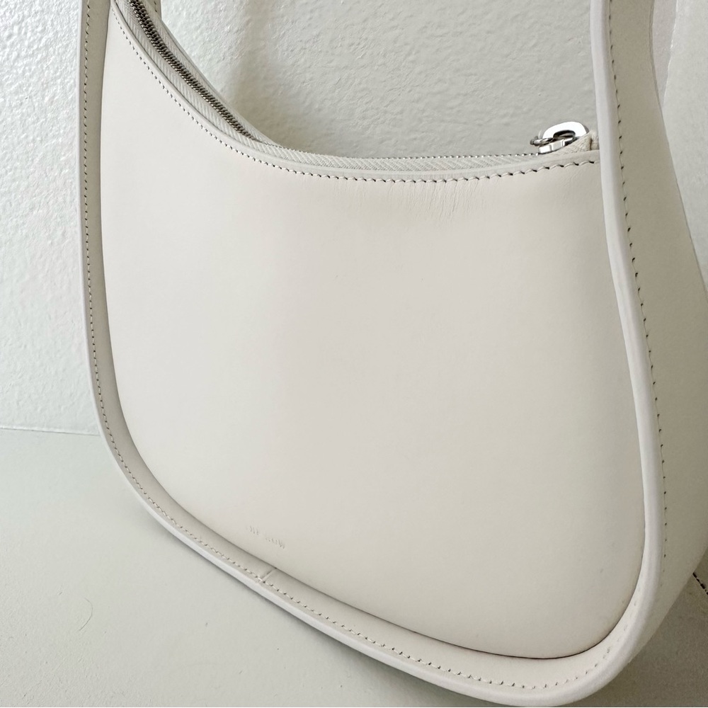 The Row Half Moon Leather Shoulder Bag - Picture 10 of 16